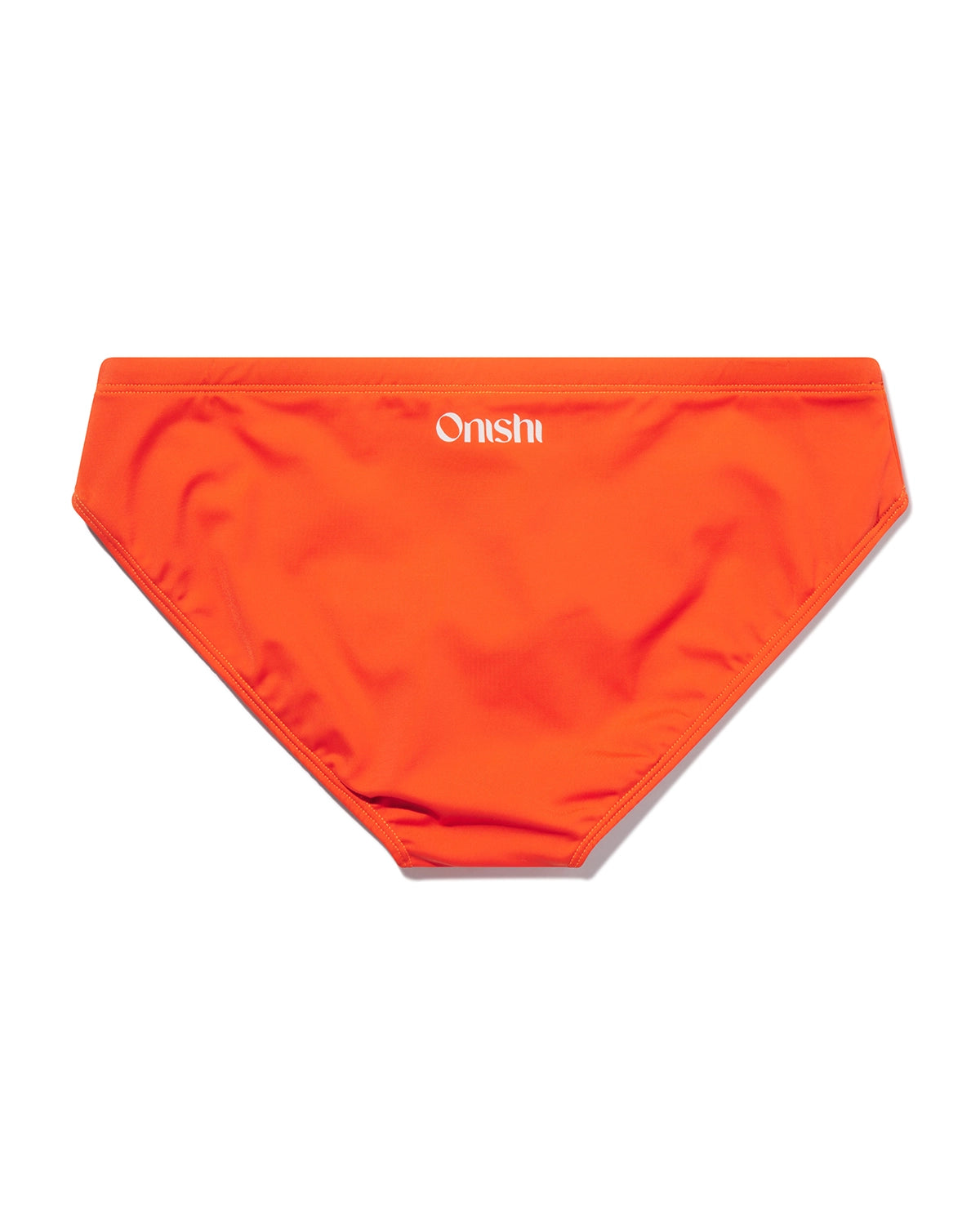 Onishi Swim Brief in Orange - Recycled Italian Fabric
