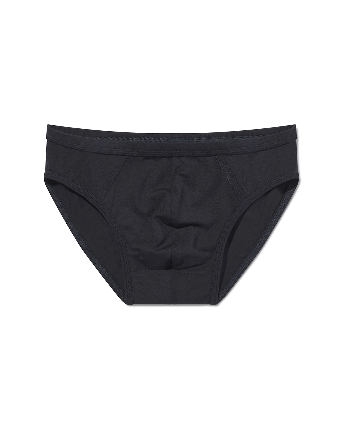 Onishi Brief in Charcoal (Black) – Ultra-soft Modal Men’s Underwear, Front View