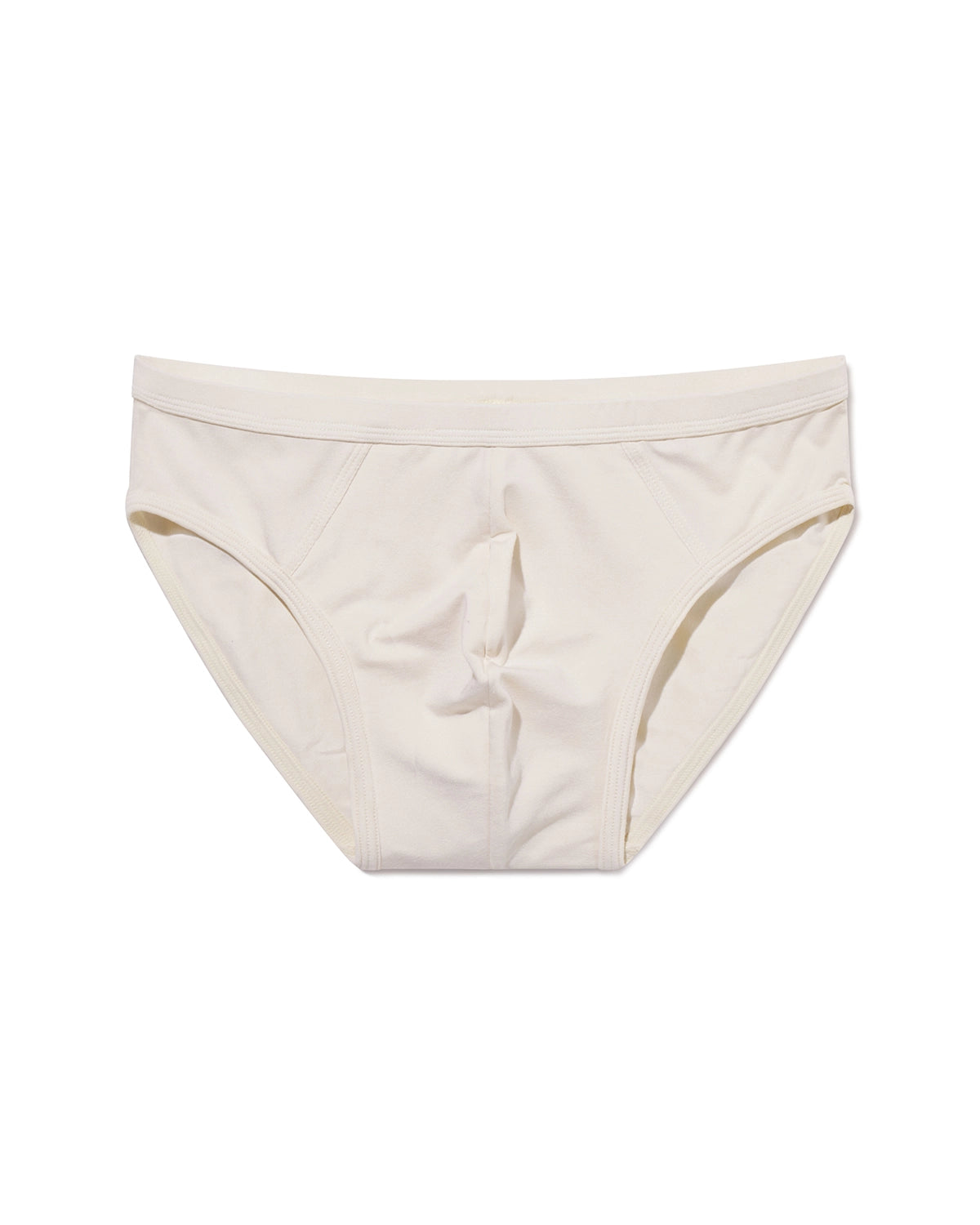 Onishi Brief in Eggshell (Off-White) – Ultra-soft Modal Men’s Underwear, Front View