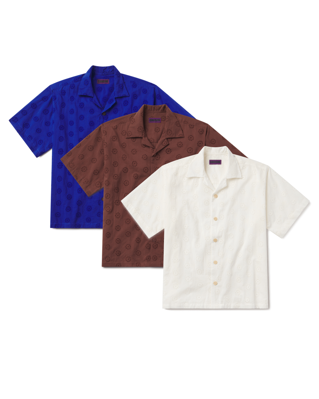 Onishi Poolside Shirt breathable cotton lace summer shirt